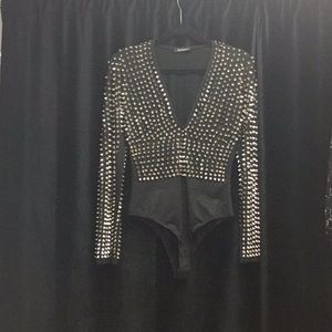 Studded Bodysuit